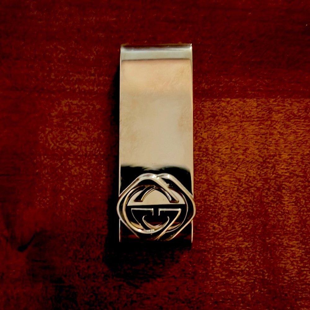 Gucci Sterling Silver Money Clip